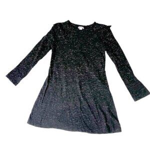 NWOT Splendid Girls Black & Silver Speckled Party Dress 7